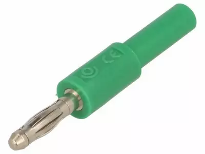 PJP Ada1057 4 mm Plug to 4 mm Socket Green